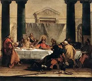 La Cène, 1745-1750Giambattista Tiepolo, Musée du Louvre