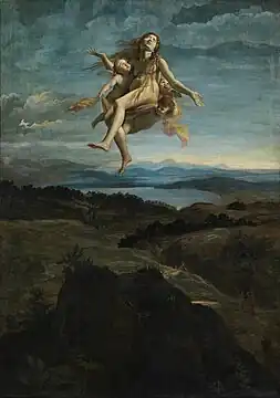 Giovanni Lanfranco, Madeleine portée au ciel par des anges, 1616-1617, musée de Capodimonte.