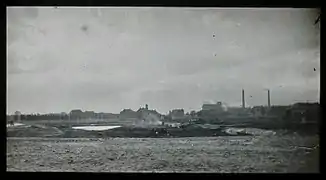 Port en construction (1922-1923)