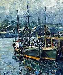 Le port de Gloucester, États-Unis