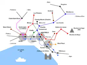 Image illustrative de l’article Trolleybus de Vevey/Montreux/Villeneuve