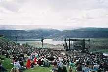 The Gorge Amphitheatre.