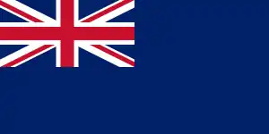 Le Blue Ensign.
