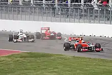 Photo de monoplaces Virgin et Sauber au Grand Prix du Canada 2011