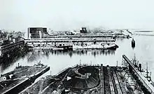 Silos No.1 et 2, vers 1930