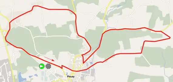 Circuit final, 11,7 km, parcouru 2 fois