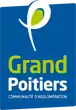 Logo de Grand Poitiers jusqu’à l’été 2017.