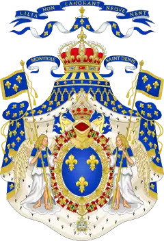 Armoiries du royaume de France.