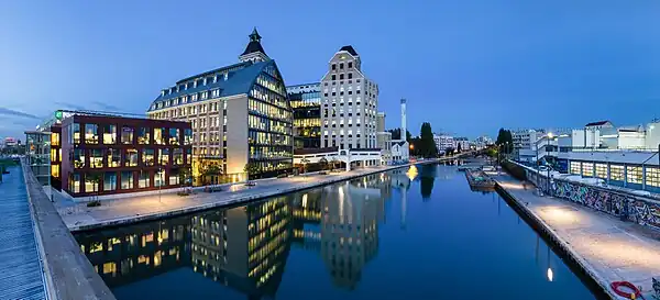 Les grands Moulins de Pantin, qui accueillent BNP Paribas Securities Services depuis 2009.