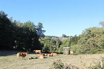 Vue du hameau de La Vaysse.