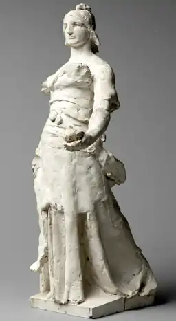 République (c 1890). Esquisse de l'"Allégorie à la République".