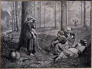 Pause en forêt, Musée d'Art et d'Histoire de Toul.