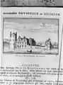 Gravure du château de 1670