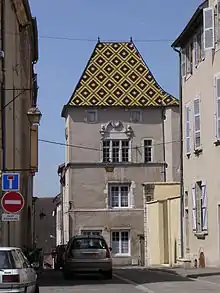Hôtel Gauthiot d'Ancier (Gray), rue des Terreaux