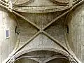 Voûte de la 2e travée.