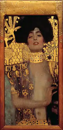 Judith I, de Gustav Klimt.La peinture en 1901 sur Commons