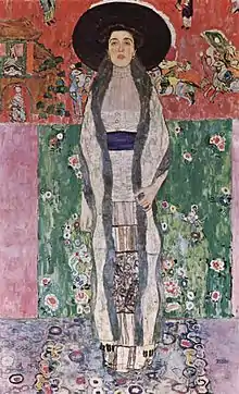Portrait d'Adele Bloch-Bauer II (1912), huile sur toile (190 × 120 cm), Österreichische Galerie Belvedere (Vienne).