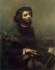 Le Violoncelliste (1847), Nationalmuseum.