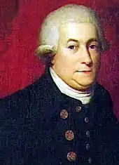 Portrait de George Vancouver.