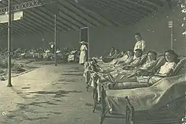 Pavillon des tuberculeux.