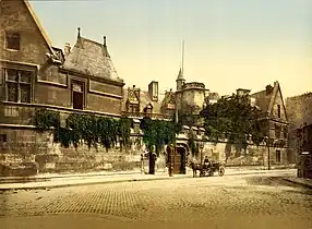 L'hôtel de Cluny dans les années 1890.