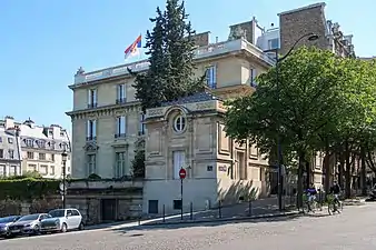 Résidence de l'ambassadeur serbe.