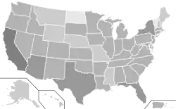 Épidémie de grippe H1N1 de 2009 aux États-Unis. 0 morts1+ morts5+ morts20+ morts