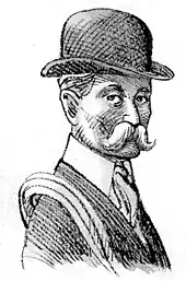 Henri Brulle (dessin de Jean-Claude Pertuzé)