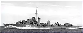 HMCS St Laurent en 1941