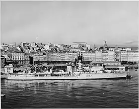 illustration de HMS Corunna (D97)