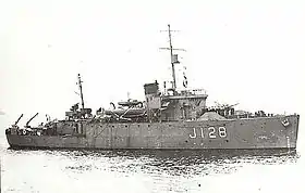 illustration de HMS Cromer (J128)