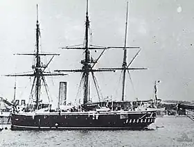 illustration de HMS Curacoa (1878)