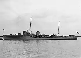 illustration de HMS Sheldrake (L06)