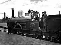 Celles de la première tranche n'avaient pas de cabine (ici la n°13 du musée).