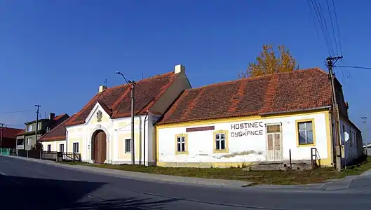 Ancienne auberge à Hadačka..