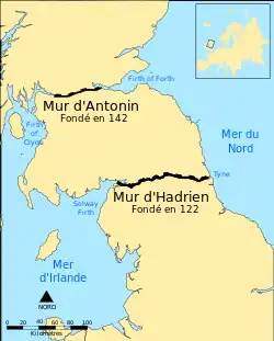 Image illustrative de l’article Mur d'Hadrien