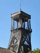 Détail du chevalement.