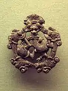 Style Borre : fibule en bronze, Haithabu