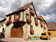 Maison de vigneron (1668),2 rue de la Croix.