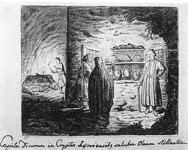 têtes de saints en 1651.