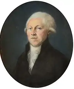 Portrait de Florens-Louis Heidsieck (1794), pastel sur papier bleu, 42,5 × 37,7 cm, musée des Beaux-Arts de Reims.