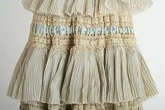 Robe "Heiress" 1957 par Sybil Connolly : les volants