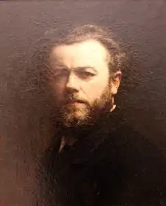 Autoportrait (1883), Florence, Corridor de Vasari, Collection d'autoportraits du musée des Offices.