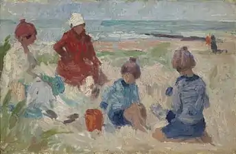 Un Automne à la mer,ca 1916