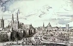 Cathédrale Saint-André et fort du Hâ.