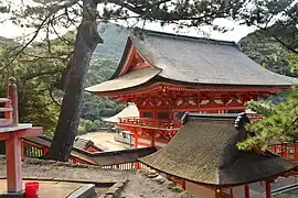 Fin d'après-midi au sanctuaire de Hinomisaki