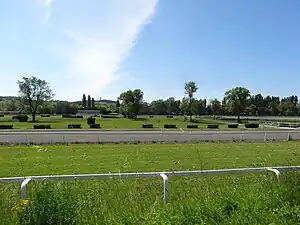 L’hippodrome dans son ensemble.