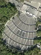 Prise de vue satellite par l'USGS.