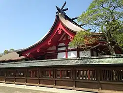 Son sanctuaire à Munakata-taisha