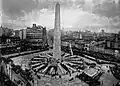 Plaza de la República, Día de la Bandera, photographie de la série Buenos Aires 1936